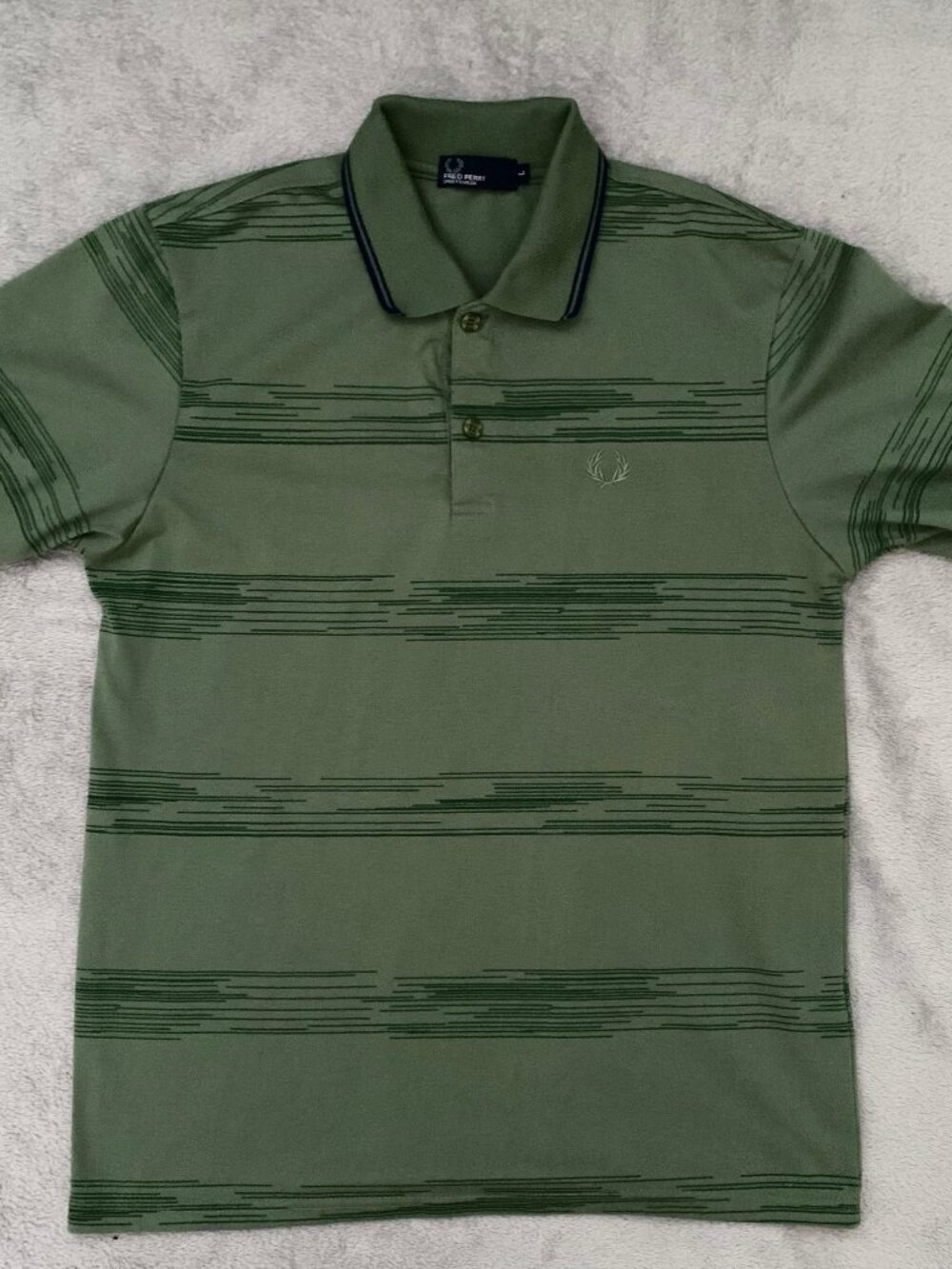 Lightweight Fred Perry Cotton Polo. Large. Authentic Fred Perry.